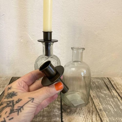 Bottle Topper Candleholder